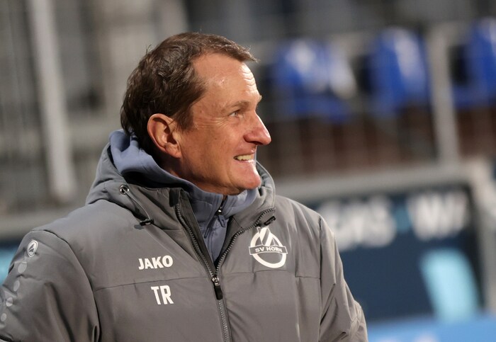 Horns Thomas Janeschitz lässt sich (noch) nicht aus der Ruhe bringen.