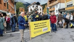 Auch in Tarrenz gab’s im vergangenen Herbst eine Demo. (Bild: BI Gurgltal)