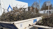 Auch in Pichling häuften sich in den letzten Tagen Beschwerden wegen der überfüllten Container, ...