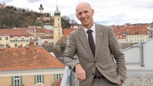 Der gebürtige Oststeirer Willibald Ehrenhöfer wohnt seit Jahren in Graz, nun arbeitet er auch in der Landeshauptstadt. (Bild: Jauschowetz Christian)