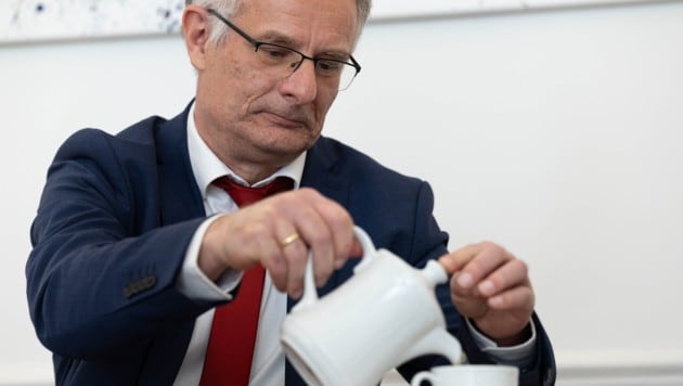 Seit 4. März neuer österreichischer Finanzminister: Ökonom Markus Marterbauer (60) (Bild: Urbantschitsch Mario)