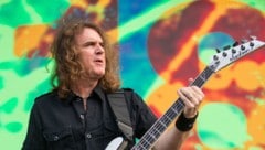 Thrash-Metal-Kultstar auf Solopfaden: David Ellefson eröffnet den Vienna Blues Spring im Reigen. (Bild: Ralph Arvesen)