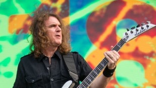 Thrash-Metal-Kultstar auf Solopfaden: David Ellefson eröffnet den Vienna Blues Spring im Reigen. (Bild: Ralph Arvesen)