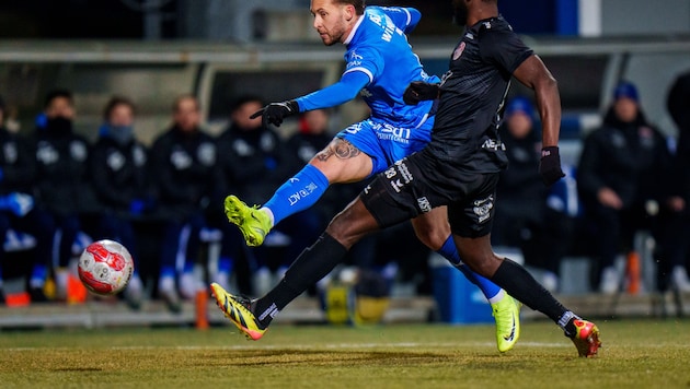 Anthony Schmid (left) played two years in Lustenau. (Bild: GEPA)