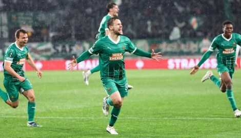 Der SK Rapid könnte heute Abend Vereinsgeschichte schreiben. (Bild: GEPA)