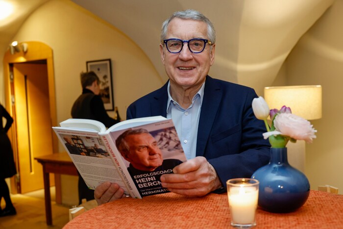 Ex-Coach Heini Bergmüller präsentierte am Donnerstag sein neues Buch.