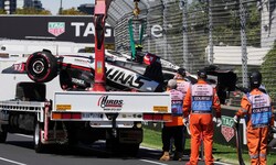 Der Haas-Bolide war völlig zerstört. 