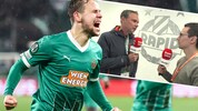 Louis Schaub (li.) und Co. jubeln über den Aufstieg. „Krone“-Reporter Rainer Bortenschlager ...