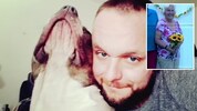 Adam Withers Hunde zerfleischten die im Garten arbeitende Jo Ann Echelbarger (kleines Bild) im ...