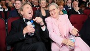 Martin Short soll Meryl Streep immer zum Lachen bringen. Eine Eigenschaft, die die Schauspielerin an ihrem Kollegen und Partner liebt. (Bild: Danny Moloshok / AP )