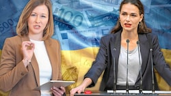 Plakolm und Neßler sind sich bei den Hilfen nicht einig.