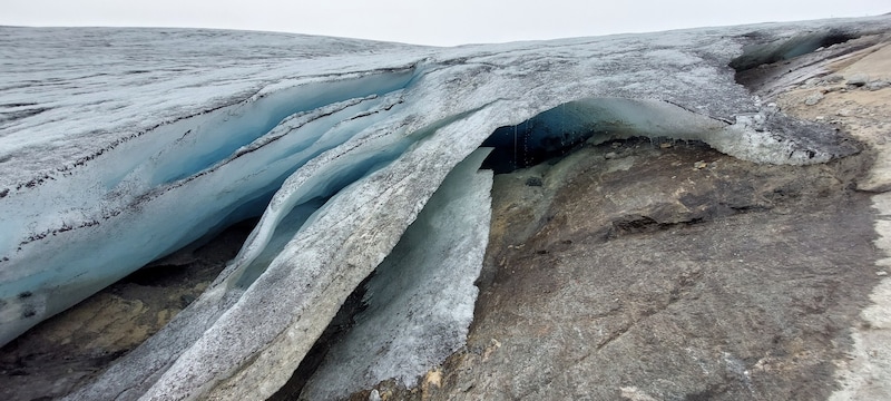 Gletscher sind ein Wasserspeicher. Schmelzen sie, gehen wichtige Wasserreserven verloren. (Bild: ÖAV Gletschermessdienst/ Matthias Plörer)