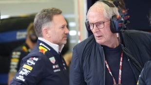 Red-Bull-Motorsportkonsulent Helmut Marko (Bild: EPA/ALI HAIDER)