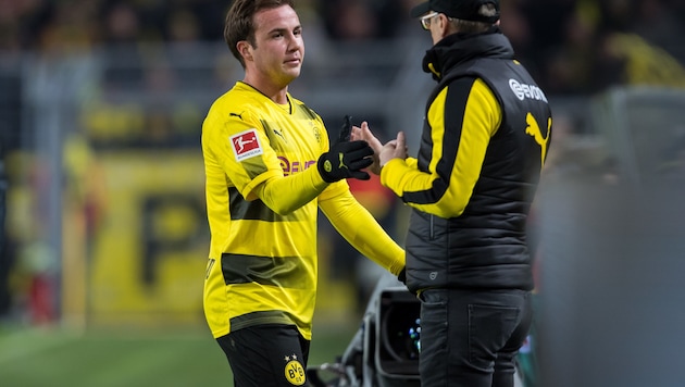 Götze und Stöger (Bild: Krone KREATIV/Guido Kirchner / dpa / picturedesk.com)