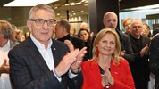Verhaltener Applaus: Josef Herk mit Vizepräsidentin Gabriele Lechner. Der Wirtschaftsbund verlor ...