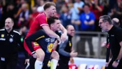 Keeper Möstl (Nummer 98) brennt auf die Partie gegen Deutschland