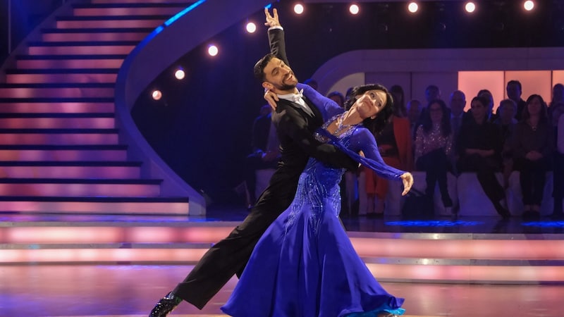 Eva Glawischnig und Dimitar Stefanin brachten die Jury ins Schwärmen. (Bild: ORF/Hans Leitner)