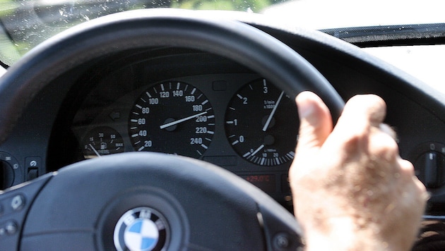 The North Macedonian's car was provisionally confiscated. (Bild: Groh Klemens)