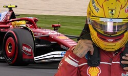 Für Lewis Hamilton ist im Ferrari noch Luft nach oben gegeben.