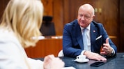 Der Kanzler im Gespräch mit „Krone“-Journalistin Conny Bischofberger 