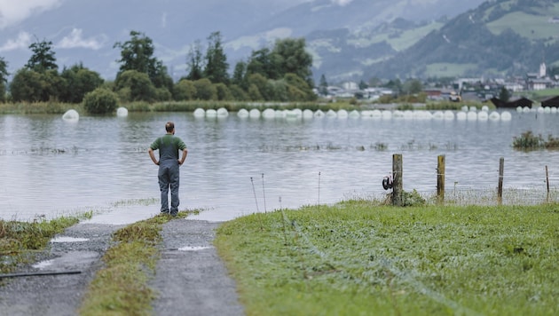 The last time there was severe flooding in Oberpinzgau was in summer 2023. (Bild: EXPA/ JFK)