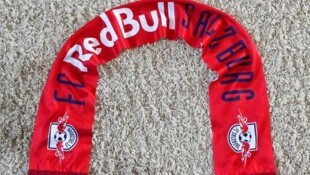 Um einen solchen Fan-Schal dreht sich der Strafprozess (Symbol).