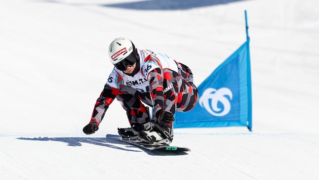 Elias Leitner rode right into the middle of the world elite in Georgia. (Bild: Miha Matavz)