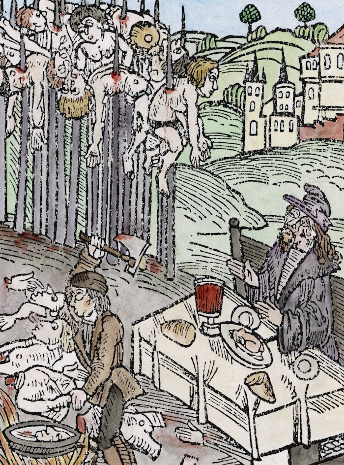 Der Fürst ließ seine Feinde pfählen und sagte: „Die Kinder von heute sind meine Feinde von ...