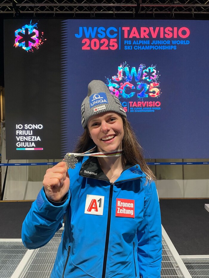 Super-Vizejuniorenweltmeisterin Leonie Zegg.