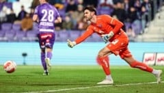 Austria-Torhüter Samuel Sahin-Radlinger parierte zuletzt sehr stark.