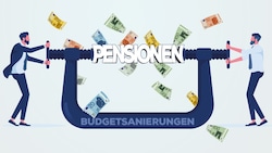 Über das Pensionssystem wird seit Jahrzehnten heftige debattiert. (Bild: Krone KREATIV/stock.adobe.com)