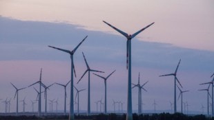 Windräder und Solarpanele werden wie am Fließband gebaut – gut wäre aber auch eine Speichermöglichkeit. Mit Ammoniak könnte es gelingen. (Bild: Charlotte Titz)