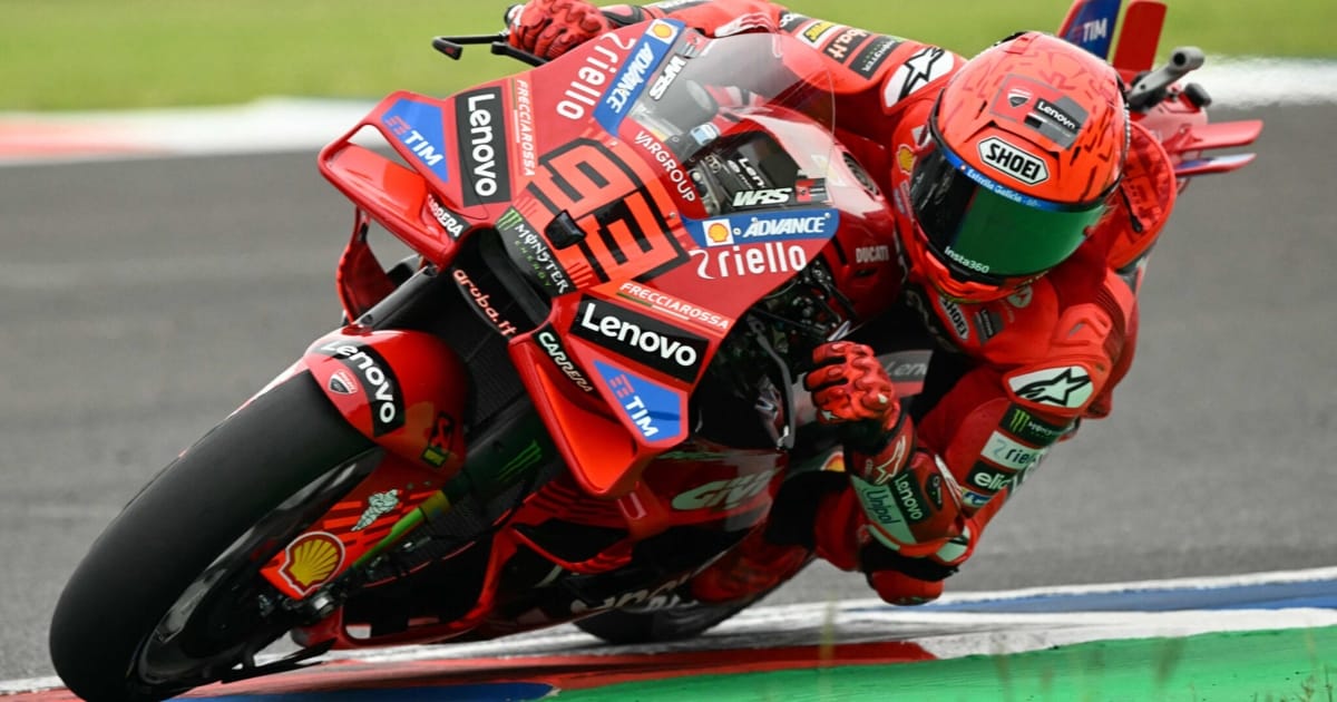 Spannende Sprint Rennen Motogp Bild