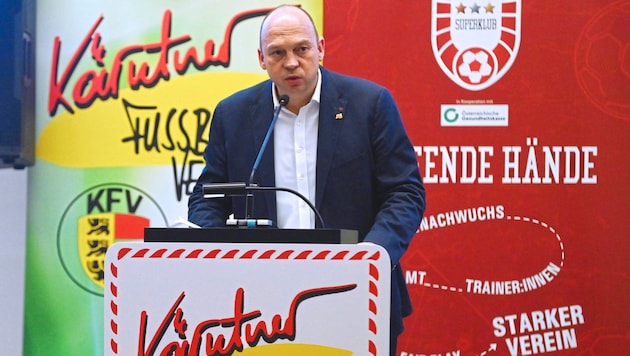 Was elected KFV President on March 15, 2024: Martin Mutz. (Bild: Pessentheiner Florian)