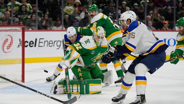 Minnesota Wild musste eine Pleite hinnehmen. (Bild: AP/Abbie Parr)