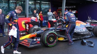 Max Verstappen konnte mit Platz zwei gut legben. (Bild: AP/Scott Barbour)