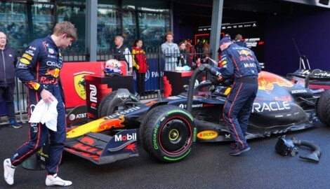 Max Verstappen konnte mit Platz zwei gut legben. (Bild: AP/Scott Barbour)