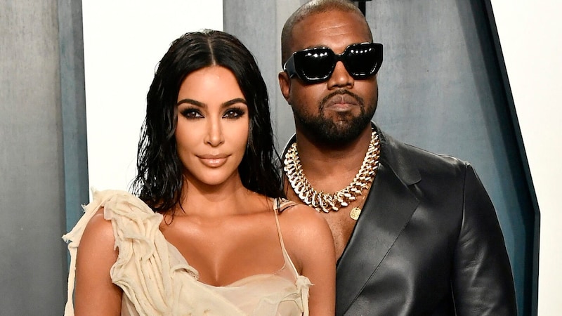 Kim Kardashian und Kanye West waren fast sieben Jahre verheiratet. (Bild: APA/AFP/GETTY IMAGES/Frazer Harrison)