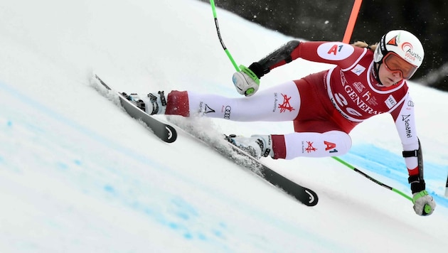 Die Kärnterin Nadine Fest feierte im Sarntal ihren 21. Europacupsieg.