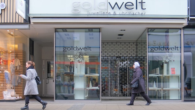 The branch in Landstraße in Linz is closed. (Bild: Horst Einöder/Flashpictures)