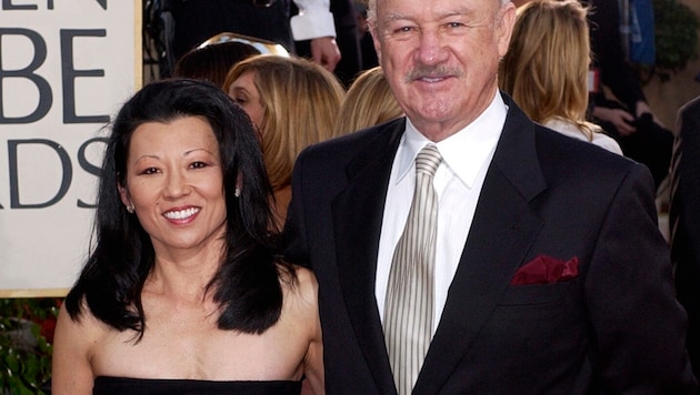 Investigators gave February 11 as the date of death of Gene Hackman's wife. Now the pianist's doctor says: "Betsy called me a day later! (Bild: APA/AP Photo/Mark J. Terrill, File)