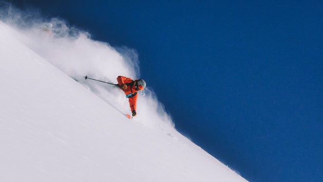 The ski tourer hit a rock on the descent (symbolic image). (Bild: Wallner Hannes)