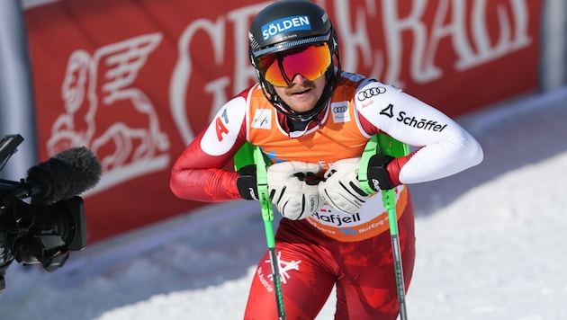 Fabio Gstrein missed out on a podium place in Hafjell. (Bild: GEPA)