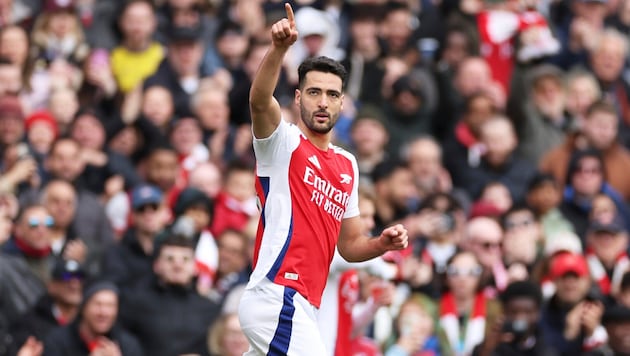 Mikel Merino war der Matchwinner für den FC Arsenal. (Bild: AP/Ian Walton)