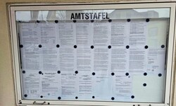Um eine verrutschte Kandidatenliste in der Amtstafel der Gemeinde Gablitz drehte sich der ...