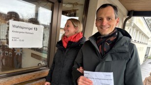 Der ÖVP-Kandidat Julian Fässler ist Wunschnachfolger der scheidenden Bürgermeisterin Andrea ...