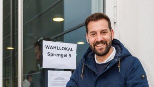 Simon Tschann hat gut lachen, er muss sich diesmal keiner Stichwahl stellen.