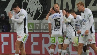 Der SK Sturm gewann gegen den LASK mit 4:2. (Bild: Pail Sepp)