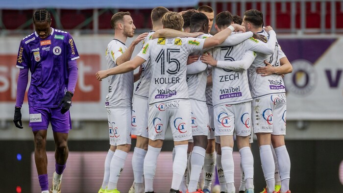 Altach feierte den „Doppelschlag“.