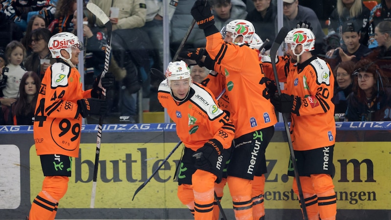 Again in the lead in the final third, but again nothing! Graz's jubilation was short-lived. (Bild: GEPA)